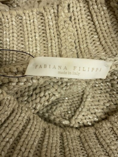 画像：FABIANA FILIPPIニット・セーター(厚手)/4/コットン/BEG3