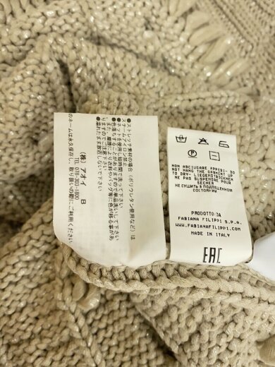 画像：FABIANA FILIPPIニット・セーター(厚手)/4/コットン/BEG5