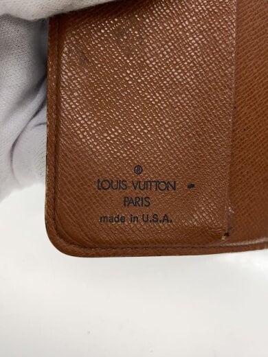 商品画像：コンパクト・ジップ_モノグラム・キャンバス/PVC/BRW/レディース 3