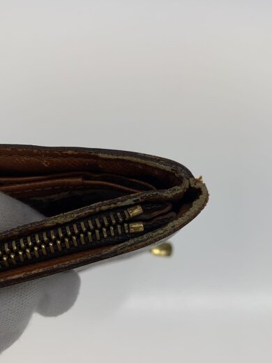 商品画像：コンパクト・ジップ_モノグラム・キャンバス/PVC/BRW/レディース 7