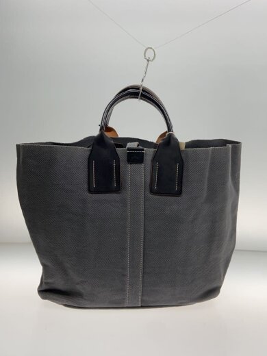 画像：GENTENトートバッグ/キャンバス/GRY/1021353