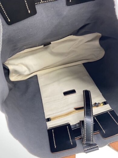 画像：GENTENトートバッグ/キャンバス/GRY/1021356