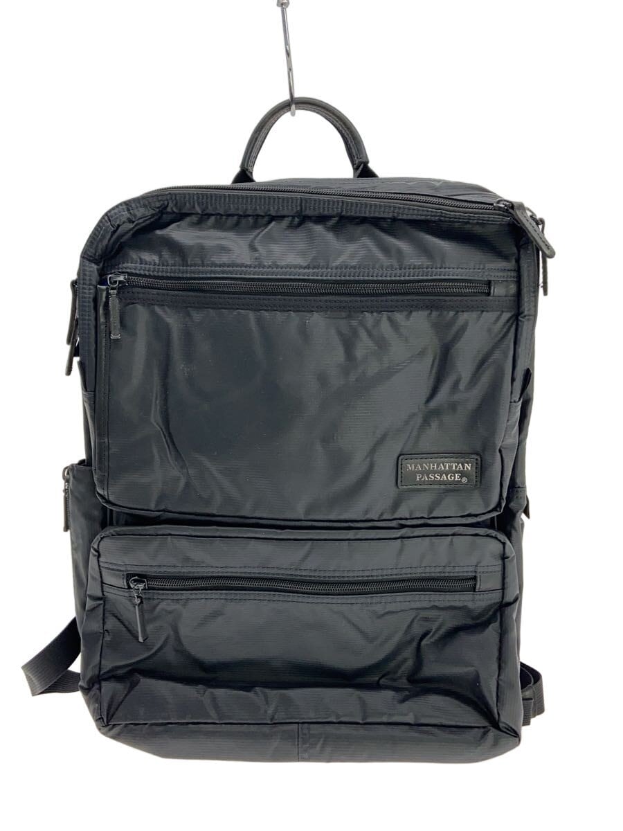 Manhattan Portage / リュック/ナイロン/BLK/無地/3250B