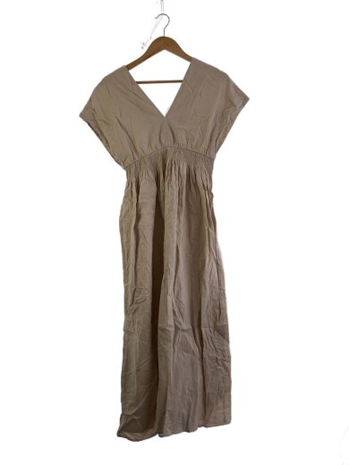 商品画像：ノースリーブワンピース/--/コットン/CRM/無地 1