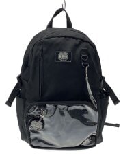 にじさんじクリアポケットリュック/ナイロン/BLK