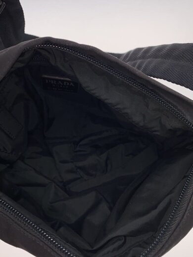 商品画像：ショルダーバッグ/ナイロン/BLK 6