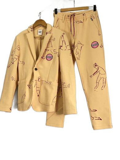 商品画像：セットアップ/XS/コットン/BEG 1