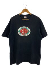 Tシャツ/L/コットン/BLK