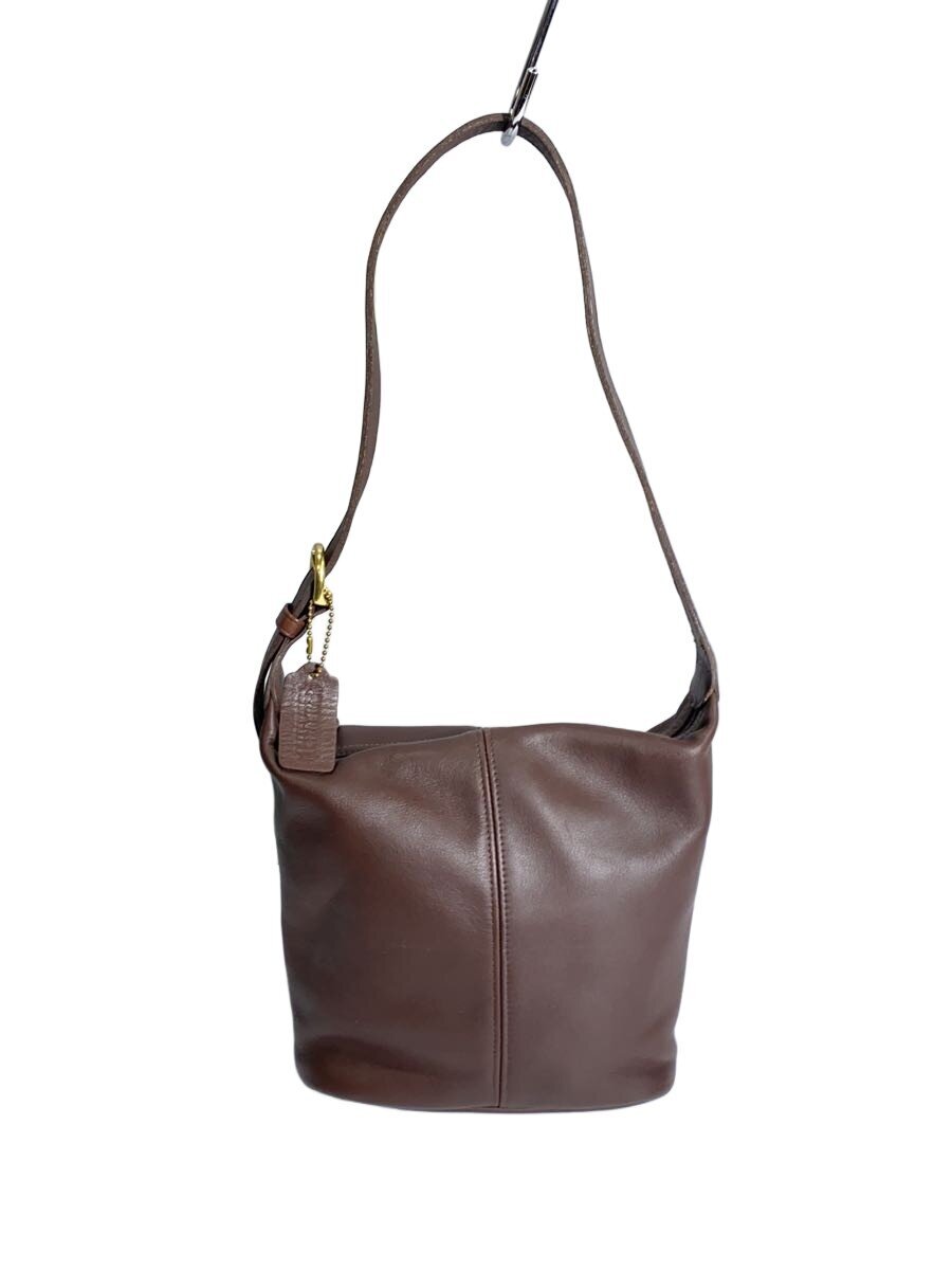 COACH / ショルダーバッグ/レザー/BRW