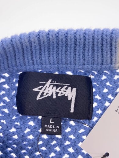 商品画像：ニット・セーター(厚手)/L/--/BLU 3