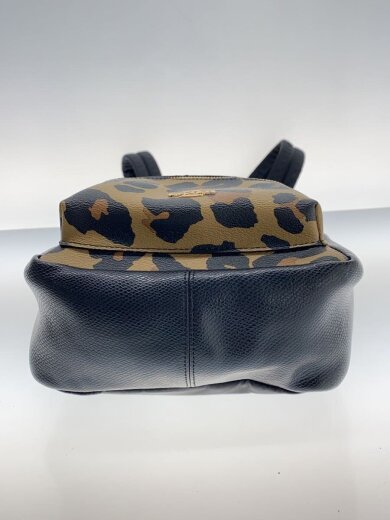 商品画像：リュック/レザー/BRW/レオパード 4