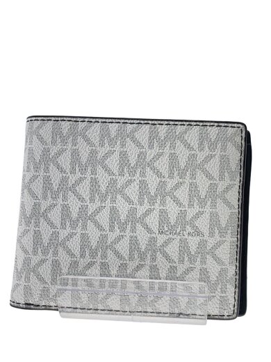 商品画像：2つ折り財布/フェイクレザー/WHT/レディース 1