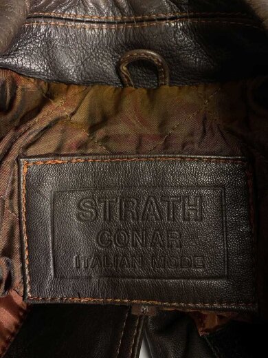 商品画像：レザージャケット・ブルゾン/--/山羊革/BRW 3