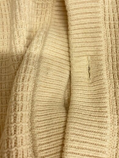 商品画像：カーディガン(厚手)/M/コットン/CRM/無地 5