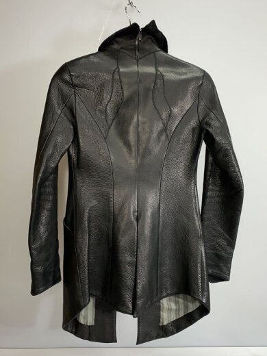 画像：その他ブランドZeitganz/レザージャケット・ブルゾン/XS/牛革/BLK2