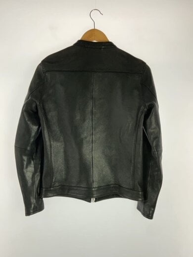 商品画像：レザージャケット・ブルゾン/S/山羊革/BLK/163-1507 2