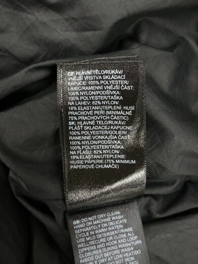 商品画像：ダウンジャケット/L/ポリエステル/BLK 4