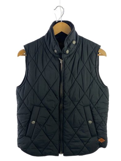 商品画像：ダウンベスト/S/ポリエステル/BLK/無地 1