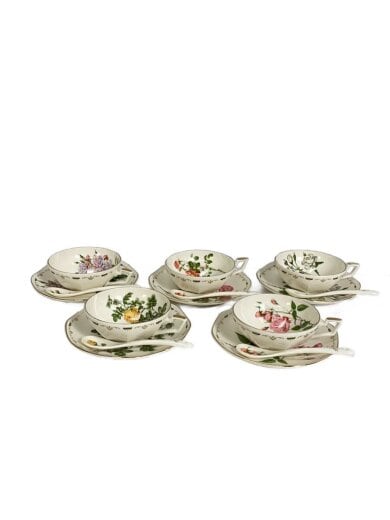 商品画像：MARUI CLAY＆CERAMICS/カップ&ソーサー/5点セット 1