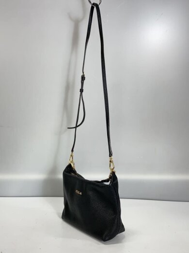 商品画像：ショルダーバッグ/レザー/BLK/無地 2