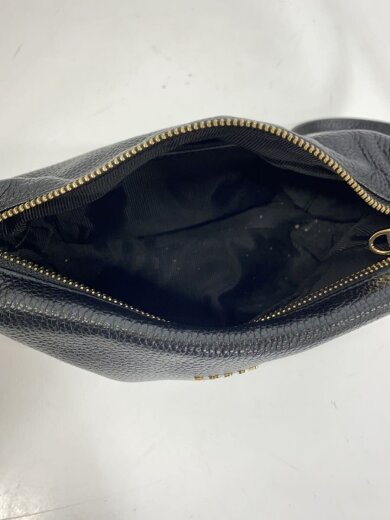 商品画像：ショルダーバッグ/レザー/BLK/無地 6