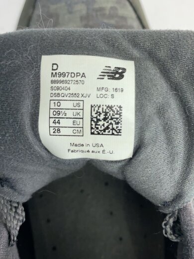 商品画像：ローカットスニーカー/28cm/GRY/m997dpa 5