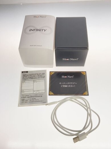 商品画像：Shot Navi/スマートウォッチ/デジタル/ラバー/WHT 6