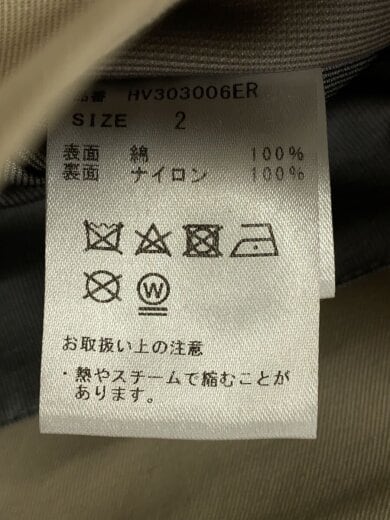 商品画像：コート/2/コットン/BEG/HV303006ER 4