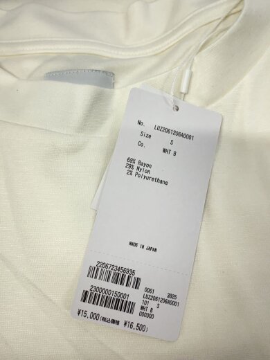 商品画像：長袖Tシャツ/S/レーヨン/WHT/プリント/LUZ2061206A0001 6