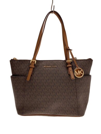 画像：MICHAEL KORSバッグ/キャンバス/BRW/総柄/oa-22051