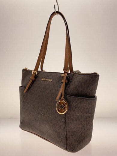 画像：MICHAEL KORSバッグ/キャンバス/BRW/総柄/oa-22052