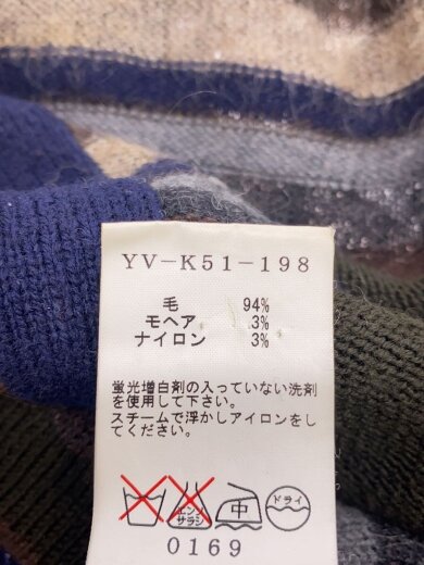 商品画像：ニット・セーター(厚手)/3/ウール/マルチカラー 5