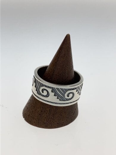 商品画像：リング/SV925/16号/SLV/メンズ 2