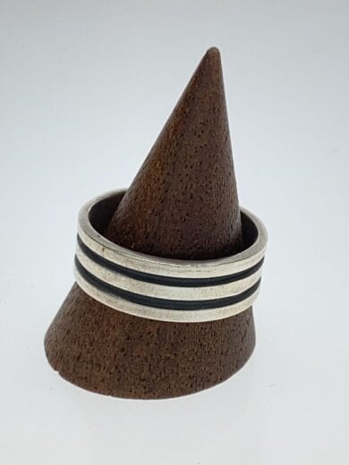 商品画像：リング/SV925/19号/SLV/メンズ 2