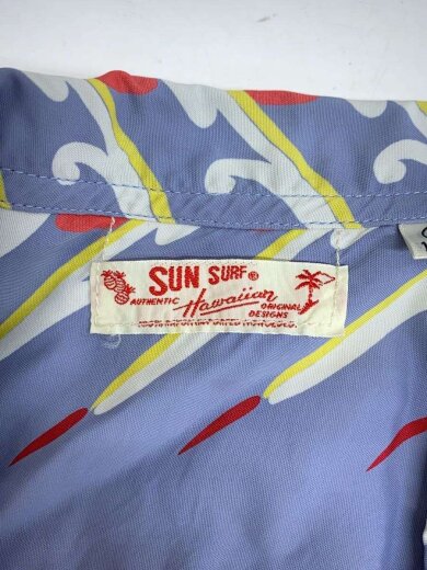 商品画像：半袖シャツ/S/レーヨン/BLU/SS33318 3