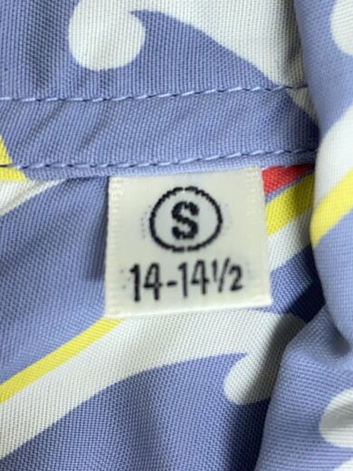 商品画像：半袖シャツ/S/レーヨン/BLU/SS33318 4