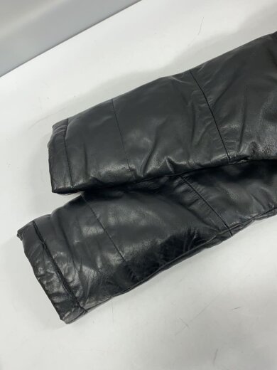 商品画像：ダウンジャケット/L/レザー/BLK 5