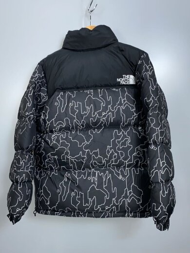 商品画像：ダウンジャケット/M/ナイロン/BLK/総柄/ND92336 2