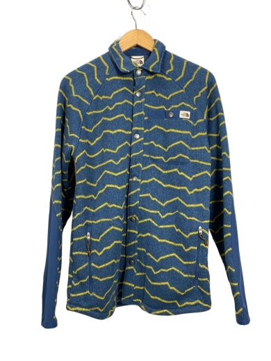 商品画像：フリースジャケット/S/ポリエステル/NVY/NF0A7WRA 1