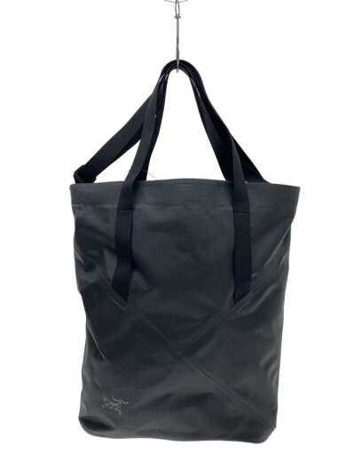 商品画像：grid black tote bag/トートバッグ/ナイロン/BLK/18793-130373// 1
