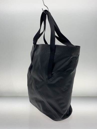 商品画像：grid black tote bag/トートバッグ/ナイロン/BLK/18793-130373// 2