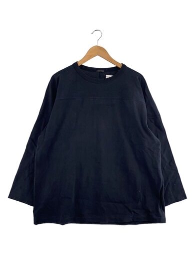 商品画像：23SS/フットボールTシャツ/長袖Tシャツ/3/コットン/BLK/X01-05005// 1