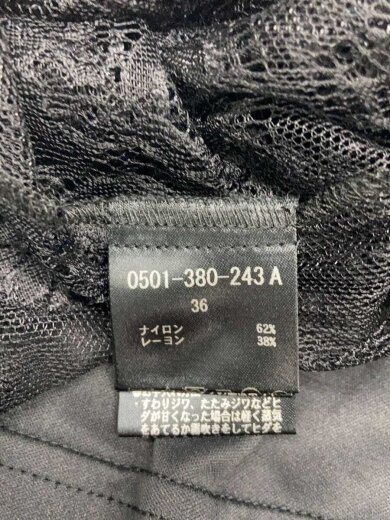商品画像：レースワンピース/36/ポリエステル/BLK/0501-380-243A// 4