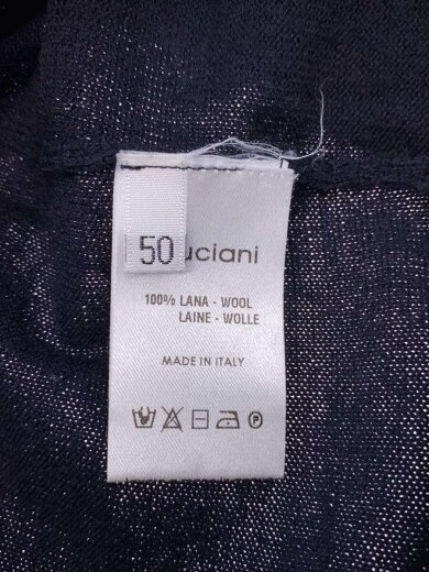 商品画像：ニット・セーター(厚手)/--/ウール/BLK/無地// 4