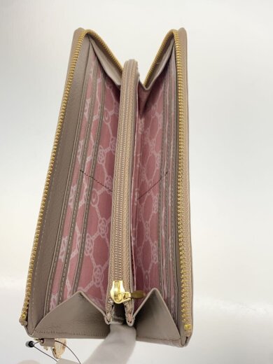 商品画像：長財布/レザー/GRY/無地/レディース// 4