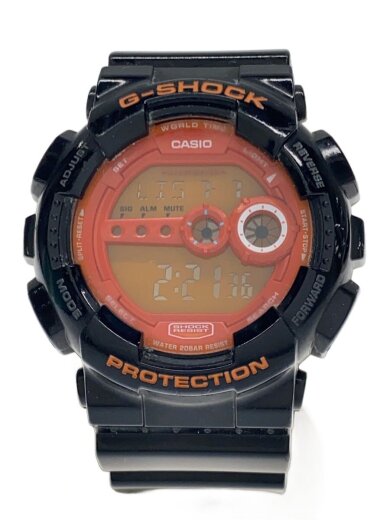 商品画像：クォーツ腕時計・G-SHOCK/デジタル/ラバー/BLK/BLK/SS// 1