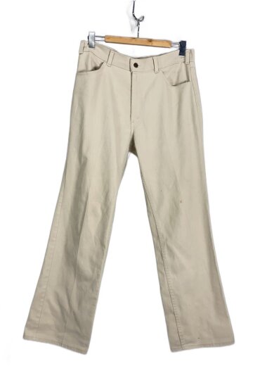 商品画像：ストレートパンツ/34/コットン/CRM/無地/40547-6321 1