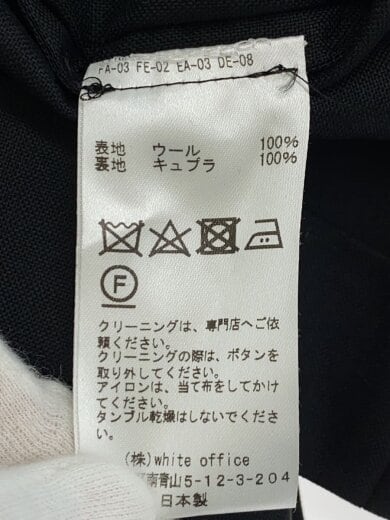 商品画像：セットアップ/38/ウール/BLK// 5