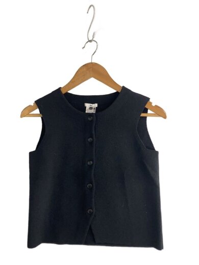 商品画像：Tweed Short Length Vest/FREE/ポリエステル/BLK/21241315204// 1