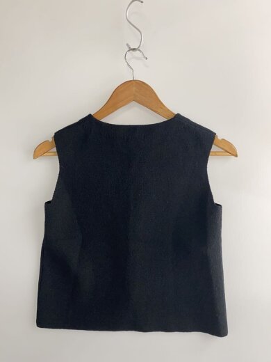 商品画像：Tweed Short Length Vest/FREE/ポリエステル/BLK/21241315204// 2